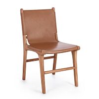 BIZZOTTO SEDIA EUGENIE COGNAC
