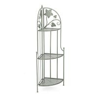 BIZZOTTO scaffale angolare pieghevole HARRIET salvia