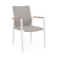 BIZZOTTO SEDIA C-BR JALISCO BIANCO WG20