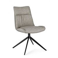 BIZZOTTO SEDIA JORDAN PU TORTORA