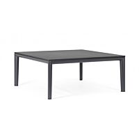 BIZZOTTO Tavolino da giardino GERALD 90X90 antracite JX55