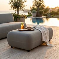Pouf da giardino POUF TUCUMÁN grigio scuro