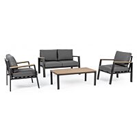 BIZZOTTO SET4 SALOTTO CC BELMAR NAT/ANTRAC.YK13