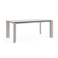 BIZZOTTO Tavolo da pranzo da giardino OTAVIO 180X95 moon WG24