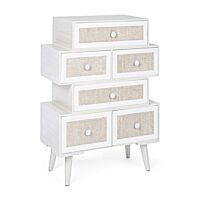 BIZZOTTO cassettiera MONTIEL con 6 cassetti