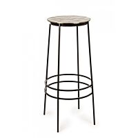 BIZZOTTO SGABELLO BAR AMIRA ORO H77