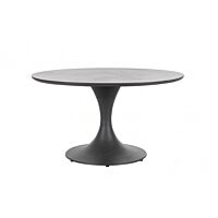 BIZZOTTO Tavolo da giardino ARNOLD D120 antracite JX55