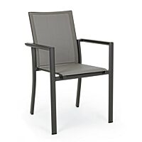 BIZZOTTO SEDIA C-BR KONNOR ANTRACITE CX23