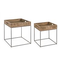 BIZZOTTO SET2 TAVOLINO NARVIK QU