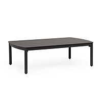 BIZZOTTO tavolino da giardino FENIX 115×68 antracite YK13