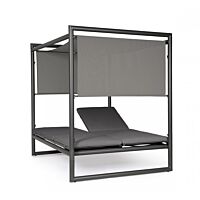 BIZZOTTO Lettino - DAYBED KONNOR ANTRACITE CX23