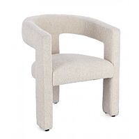BIZZOTTO Poltrona con braccioli ARABELLA GHIACCIO – comoda ed elegante