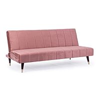 BIZZOTTO divano letto 3 posti ALMA rosa