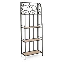 BIZZOTTO scaffale GUENDA 4P nero