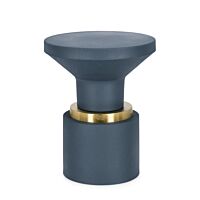 BIZZOTTO tavolino rotondo MUDIT blu scuro D35