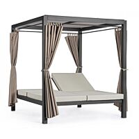 BIZZOTTO Lettino DAYBED DREAM in colore antracite
