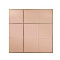 BIZZOTTO SPECCHIO C-C WINDOW PLANET ORO-BR 90X90
