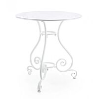 BIZZOTTO TAVOLO ETIENNE BIANCO D70