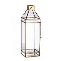 BIZZOTTO LANTERNA SIWAN 1M OTTONE TRASP H52,7