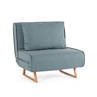BIZZOTTO divano letto 1P COLTON ottanio