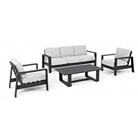 BIZZOTTO SET4 SALOTTO C-C BALTIC ANTRACITE YK13