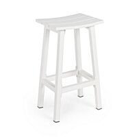 BIZZOTTO Sedia da bar SKIPPER H71 nel colore bianco YK11