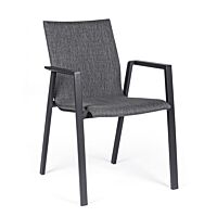 BIZZOTTO SEDIA C-BR ODEON ANTR-GR SCURO JX55
