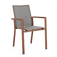 BIZZOTTO SEDIA C-BR KONNOR TERRACOTTA