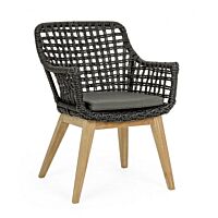 BIZZOTTO SEDIA C-BR C-C MADISON NERA