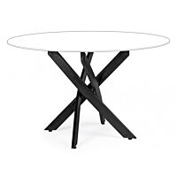 BIZZOTTO BASE TAVOLO GEORGE NERO D120