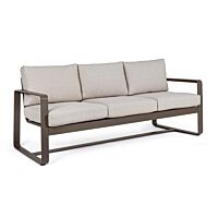 BIZZOTTO DIVANO 3P C-C MERRIGAN COFFEE YK14