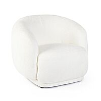 BIZZOTTO POLTRONA TECLA BIANCO