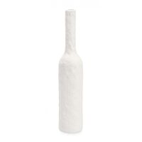 BIZZOTTO BOTTIGLIA DECORATIVA HISAR TO BIANCO H35