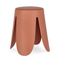 BIZZOTTO sgabello basso IMOGEN terracotta 