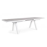 BIZZOTTO TAVOLO ALL.KRION 205-265X103 BIANCO JX11