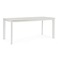 BIZZOTTO TAVOLO ALCORA 180X90 BIANCO