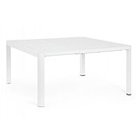 BIZZOTTO TAVOLO ALL.KIPLIN 149X97/149 BIANCO CX21