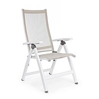 BIZZOTTO POLTRONA RECLINABILE CRUISE BIANCO GK50