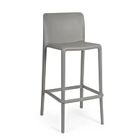 BIZZOTTO sgabello bar CHLORIS grigio – impilabile