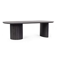 BIZZOTTO TAVOLINO ORISSA NERO 130X65