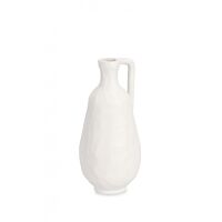 BIZZOTTO BOTTIGLIA DECORATIVA HISAR BIANCO H23