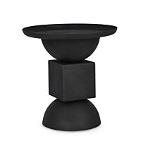 BIZZOTTO TAVOLINO ALKA NERO D40.5