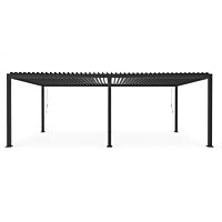 BIZZOTTO PERGOLA OCEAN 3.6X7.2 ANTRACITE