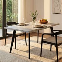 Tavolo DALBERT – grigio effetto pietra 160 × 90