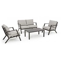 BIZZOTTO SET4 SALOTTO C-C HARLEY COFFEE YK14