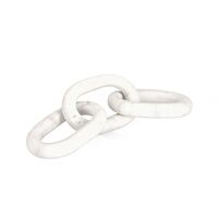 BIZZOTTO DECORAZIONE KANDY CATENA 3A MARMO BIANCO