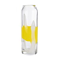 BIZZOTTO VASO ERIDANUS VT GIALLO BIANCO H36