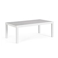 BIZZOTTO TAVOLINO KLEDI 120X70 BIANCO JX11