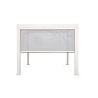 BIZZOTTO TENDA RULLO PERGOLA OCEAN LATO 3M BIANCO