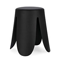 BIZZOTTO sgabello basso IMOGEN nero